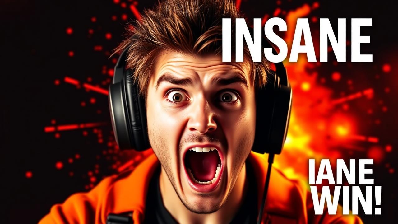 Gaming thumbnail example